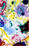 Untitled (L. add. SF-345) by Sam Francis, 1991, Lithograph in colors, on Waterleaf paper, the full sheet, sold Oct 2021