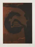 Robert Motherwell, Primal Sign V (Copper) (E. & B. 280), 1981, Etching and aquatint in colors, on Arches Cover paper, with full margins