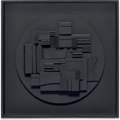 Louise Nevelson, Full Moon, 1980, cast polyester resin