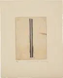 Zarina, Road Lines III, 1996, Etching, with Chine collé to Arches Cover buff paper, with full margins