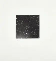 Untitled (P. 44, R. fig. 31) by Vija Celmins, 1995, Mezzotint, on Rives BFK paper, with full margins, sold Oct 2021