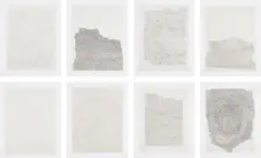 Liza Lou, Untitled, 2013, The complete set of eight etchings on Gampi Chine collé to Somerset Satin paper, all with full margins, the sheets loose (as issued), all contained in the original tan cloth-covered portfolio with embossed title and artist's name