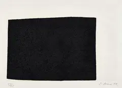 Schlaun (B.-W. 117) by Richard Serra, 1997, Etching and aquatint, on Somerset Velvet paper, with full margins, sold Oct 2021