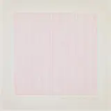 Agnes Martin, Praise, from Rubber Stamp Portfolio