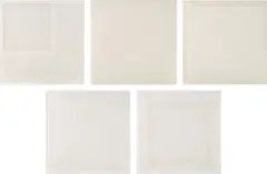 Robert Ryman, Four Aquatints and One Etching (S. RRG10/1-5), 1990, The complete set of five prints, comprised of four aquatints and one etching, on Twinrocker and Somerset papers, with full margins