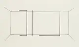 Fred Sandback, Lithograph (J. 109), 1984, Lithograph, on Japanese paper, with full margins