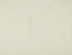 Lithograph (J. 110) by Fred Sandback, 1984, Lithograph in colors, on Japanese paper, with full margins, sold Oct 2021