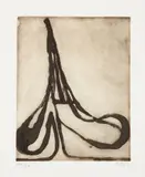 Richard Diebenkorn, Eiffelspade, from Five Spades, 1982, Etching and aquatint, on J Whatman paper, with full margins