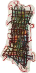 Wiggle Manhattan by Elizabeth Murray, 1992, Lithograph in colors, on handmade Torinoko paper, the full sheet, sold Oct 2021
