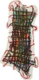 Elizabeth Murray, Wiggle Manhattan, 1992, Lithograph in colors, on handmade Torinoko paper, the full sheet