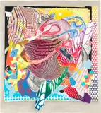 Frank Stella, Feneralia, from Imaginary Places (A. & K. 228), 1995, Screenprint, lithograph, etching, aquatint, collagraph and relief in colors, on TGL handmade paper, the full sheet