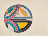 Frank Stella, Sinjerli Variation III, from Sinjerli Variations (A. & K. 117), 1977, Offset lithograph and screenprint in colors, on Arches Cover paper, with full margins