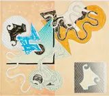 Frank Stella, Shards IV, from Shards (A. & K. 147), 1982, Lithograph and screenprint in colors, on Arches Cover paper, the full sheet
