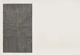 Die Fahne Hoch!, from Black Series I (G. 50, A. & K. 6) by Frank Stella, 1967, Lithograph, on Barcham Green paper, with full margins, sold Oct 2021