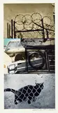 Robert Rauschenberg, Street Sounds East, 1995, Photogravure in colors, on Gampi Chine collé to Arches En Tout Cas paper, with full margins
