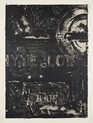 Periscope II (G. 841, ULAE 201) by Jasper Johns, 1979, Lithograph, on Arches paper, with full margins, sold Oct 2021