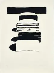 Half Cakes, from Seven Still Lifes and a Silver Landscape by Wayne Thiebaud, 1971, Screenprint, on Arches paper, with full margins, sold Oct 2021
