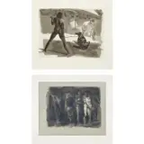 Eric Fischl, Beach; and Shower