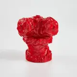 Claes Oldenburg, Fire Plug Souvenir - "Chicago August 1968" (P. 10), 1968, Plaster sculpture painted in red