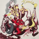 Peter Saul, Texas Artist (L.P. PS-84-896), 1985, Lithograph in colors, on Rives BFK paper, the full sheet