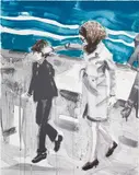 Elizabeth Peyton, John and Jackie, 2000, Lithograph in colors, on wove paper, the full sheet,
