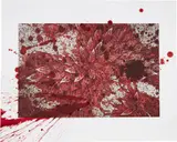 Mohammad Imran Qureshi, And How Many Rains Must Fall before the Stains are Washed Clean, 2013, Digital print with hand-coloring, on wove paper, with full margins