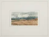 Gerhard Richter, Kanarische Landschaften I (Canary Landscapes I): one plate (B. 39), 1971, Heliogravure in colors, on ivory rag paper, with full margins