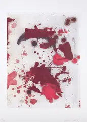 Christopher Wool, Untitled, 2007, Screenprint in colors, on Rives BFK paper, with full margins