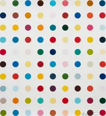 Opium by Damien Hirst, 2000, Lamda print in colors, on Fijicolor Professional paper, the full sheet,, sold Oct 2021