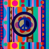 Beatriz Milhazes, Flip Flop, 2010, Screenprint and woodcut in colors, on wove paper, the full sheet