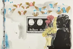 Kerry James Marshall, Memento (T. 96-367), 1997, Lithograph in colors, on Somerset paper, the full sheet