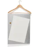 John Armleder, Painting with Coat Hanger