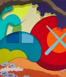 Kaws, You Should Know I Know, 2015, Screenprint in colours, on wove paper, the full sheet