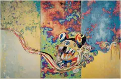 727-727 by Takashi Murakami, 2006, Offset lithograph in colors, on wove paper, with full margins, sold Oct 2021