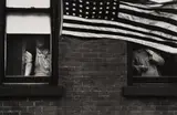 Robert Frank, Parade – Hoboken, New Jersey, 1955, Gelatin silver print, printed later