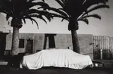 Covered Car – Long Beach, California by Robert Frank, 1956, Gelatin silver print, printed later, offered Apr 2021