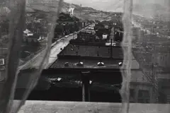 Robert Frank, View from Hotel Window – Butte, Montana, 1956, Gelatin silver print, printed later