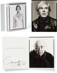 Richard Avedon Portraits by Richard Avedon, New York: Metropolitan Museum of Art, 2003 A book accompanied by a gelatin silver print, Andy Warhol, Artist, New York C, sold Apr 2021