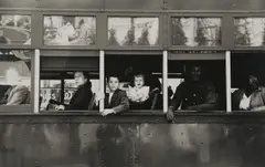 Robert Frank, Trolley – New Orleans, 1955, Gelatin silver print, printed later
