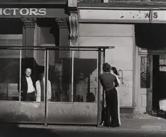 Chris Killip, Bus Stop, North Shields, 1975, Gelatin silver print, printed 1983