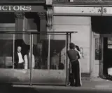 Chris Killip, Bus Stop, North Shields, 1975, Gelatin silver print, printed 1983