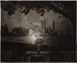 Diane Arbus, New York Skyline In A Lobby, St. Petersburg, Fla., 1971, Gelatin silver print, printed later by Neil Selkirk