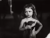 Sally Mann, Holding the Weasel, 1989, Gelatin silver print