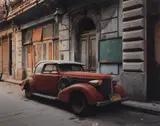 Robert Polidori, Vintage Car with Composite Parts, Havana