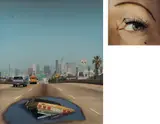 Alex Prager, 2pm, Interstate 110 and Eye #6 (Sinkhole) from Compulsion