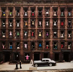 Girls in the Windows, New York City by Ormond Gigli, 1960, Chromogenic print, printed later, sold Apr 2021