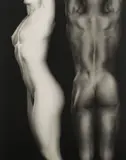 Robert Mapplethorpe, Ken and Lydia, 1985, Gelatin silver print