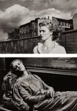 Berlin Wall, 1977; Paris by Helmut Newton, 1976, Two gelatin silver prints, sold Apr 2021