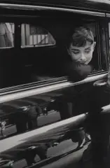 Dennis Stock, Audrey Hepburn during the filming of 'Sabrina' by Billy Wilder, 1954, Gelatin silver print, printed later