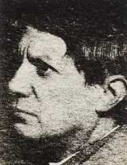 Pablo Picasso by Man Ray, 1932, Gelatin silver print, printed through a textured translucent layer, circa 1948, offered Apr 2021